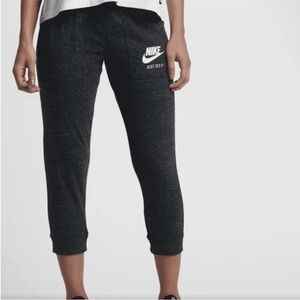Nike Sportswear Gym Vintage Joggers Organic Cotton Drk Gray AT3352-010 Girl's L
